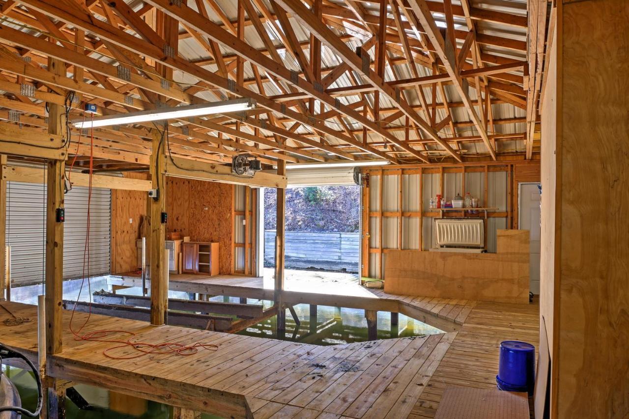 Paradise Cove Cabin With Boathouse And Dock Гантерсвілл Екстер'єр фото